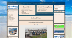 Desktop Screenshot of gosouthcoast.co.za